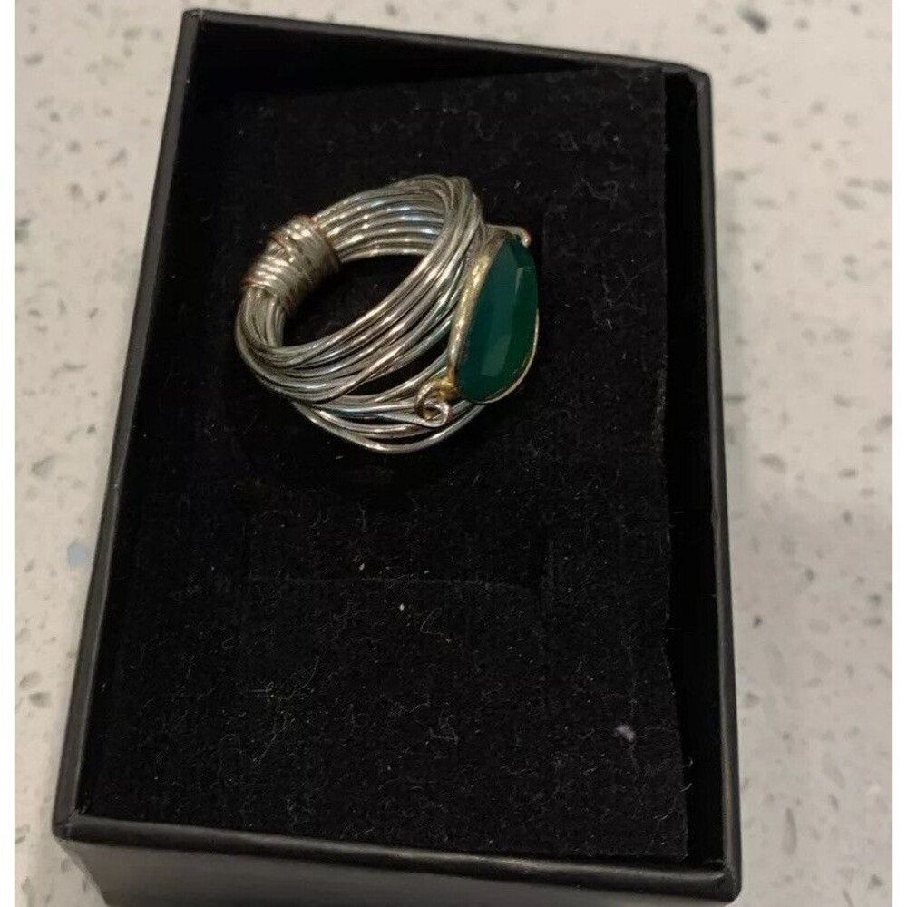 Anthropologie handmade artisan jewelry, ring.